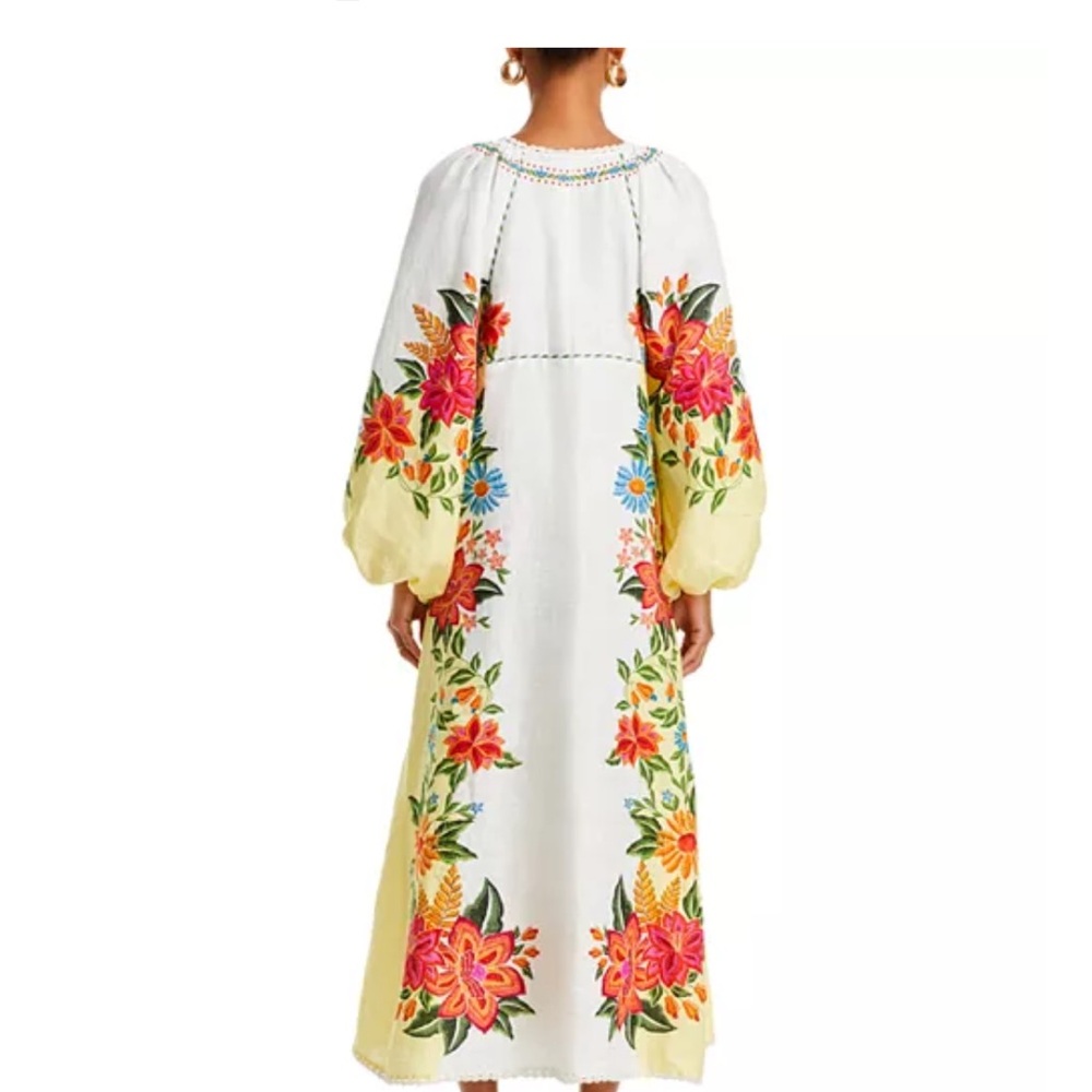 FARM Rio Vibrant Floral Maxi Dress size small - Picture 2 of 9